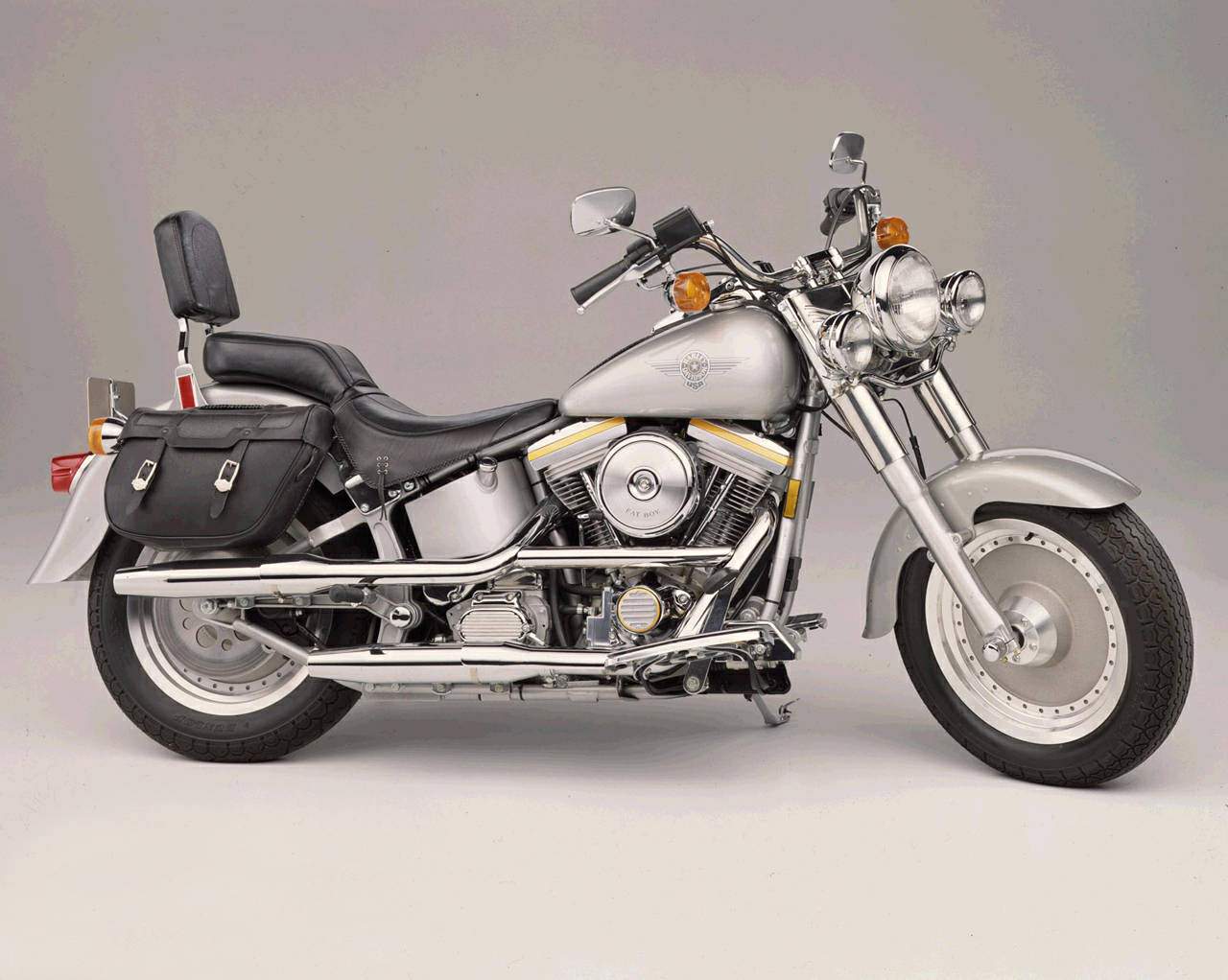 1990 harley shop davidson fatboy history